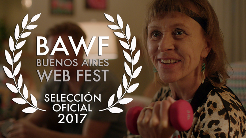 EDNA (June B. Wilde) is thrilled all the heavy lifting paid off!